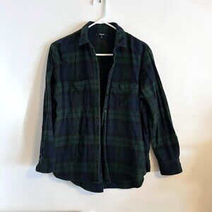 Madewell Flannel Ex-Boyfriend Shirt in Plaid